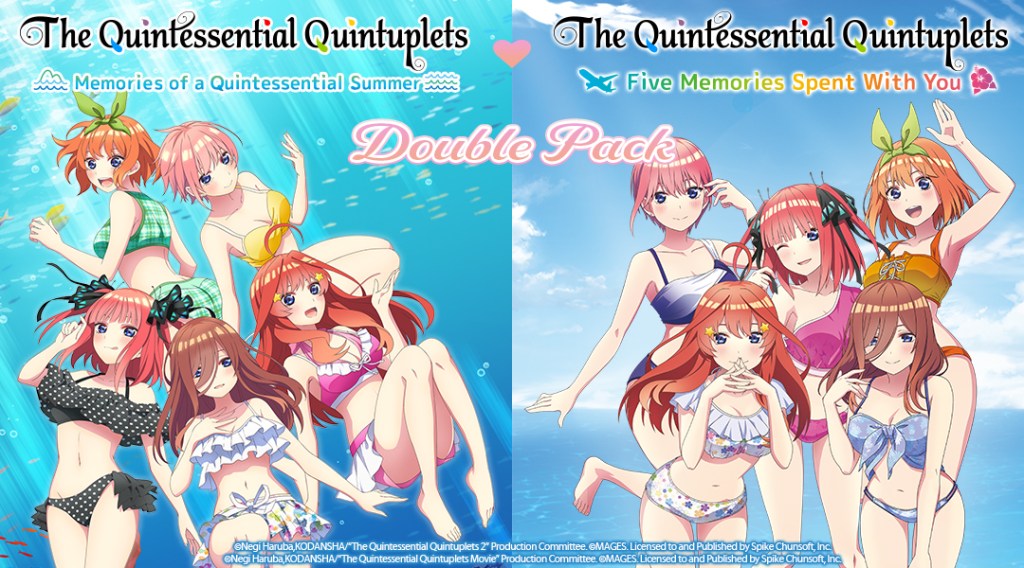 The Quintessential Quintuplets Double Pack –&nbsp;Recensione